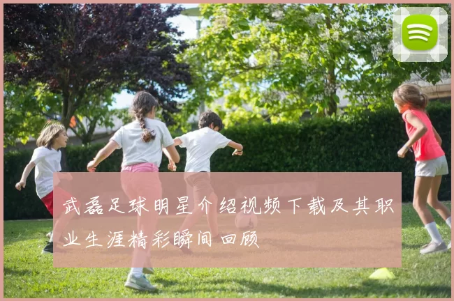 武磊足球明星介绍视频下载及其职业生涯精彩瞬间回顾