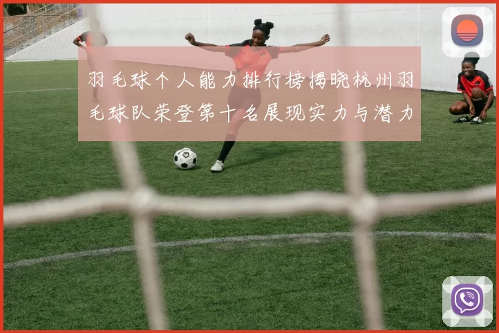 羽毛球个人能力排行榜揭晓杭州羽毛球队荣登第十名展现实力与潜力